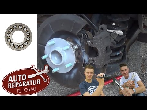 Radlager wechseln Ford Focus Volvo V50 C30 C70 S40 [Tutorial] HD wheel bearing change