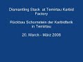 Schornstein Rückbau - Stack Dismantling Temirtau