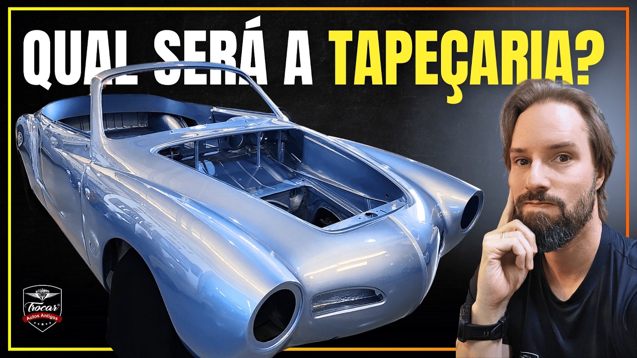 Karmann Ghia Blau Metallic ✨ Polimento e Escolha da Tapeçaria | EP.02