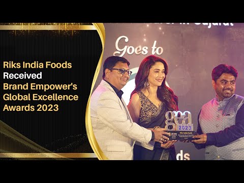 Global Excellence Awards 2023 | Riks India Foods Wins | Ghee Manufacturer Gujarat | Brand Empower