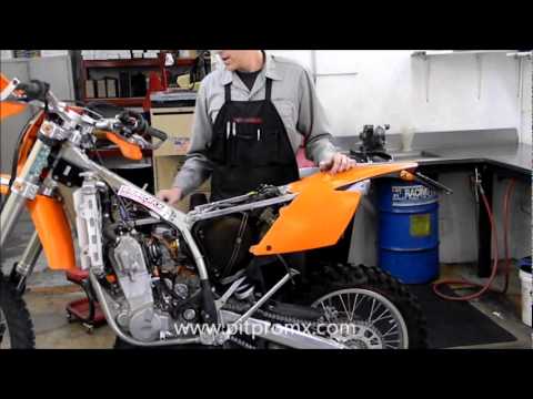 how to adjust ktm valves