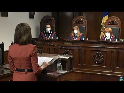 Discursul Președintelui Republicii Moldova, Maia Sandu, în cadrul ședinței Curții Constituționale de examinare a sesizării privind constatarea circumstanțelor care justifică dizolvarea Parlamentului