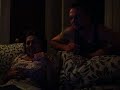 sara and G-fed reaction to 2 girls one finger