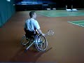 Wheelchair tennis training Maikel Scheffers Wheelchair tennis training Maikel Scheffers