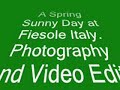 A Spring Sunny Day at Fiesole Italy