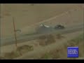 slow motion of Phoenix Arizona Bank Robber Car Crash. CLOSE slow motion of Phoenix Arizona Bank Robber Car Crash. CLOSE