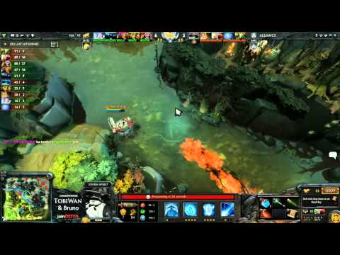Na'Vi vs The Alliance Game 4 - StarLadder VII LAN Grand Final DOTA 2 - Tobi Wan & Bruno