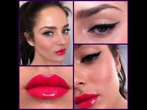 modern pin up - PLEASE LIKE MY NEW FACEBOOK: http://www.facebook.com/ChloeMorelloBeauty INSTAGRAM: ChloeMorello TWITTER: @ChloeMorello PERSONAL FACEBOOK (subscribe!): http:/...