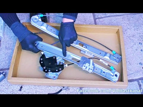 BMW FENSTERHEBER REPARIEREN / TÜRVERKLEIDUNG AUSBAUEN - BMW E46 Window Regulator Zip Tie Repair