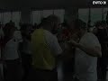 WingTsun-Grandmaster Keith R. Kernspecht teaching responses vs. old-fashioned icepick-grip knife attacks