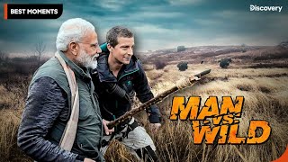 Man VS Wild with #BearGrylls and #PMModi  Exclusiv