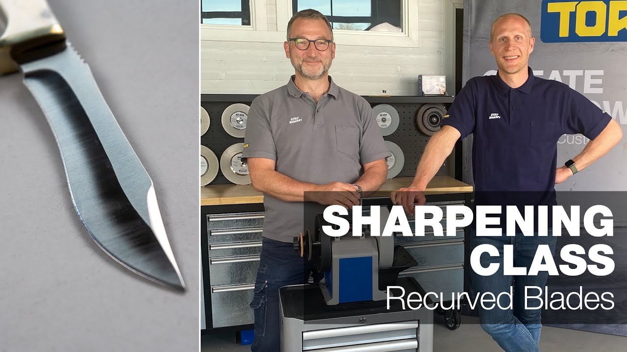Sharpen Recurved Blades | Part 17 | Tormek Live Sharpening Class