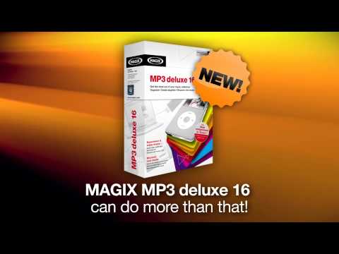 MAGIX MP3 deluxe 16 - Get the most out of your music collection (english)