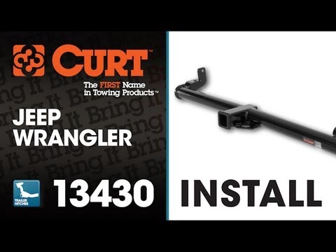 how to install trailer hitch on jeep wrangler