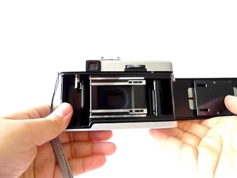 how to open olympus trip 35