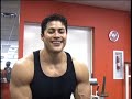 Bodybuilder Jaime Davila after photo shoot