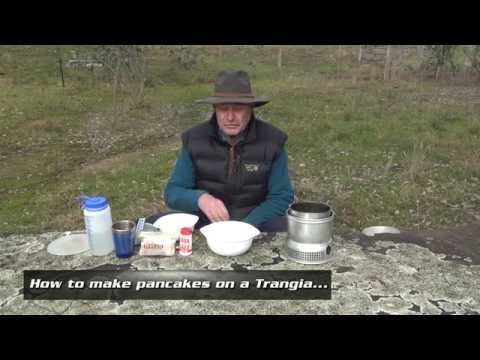 How to make pancakes on a Trangia stove by AdventurePro
