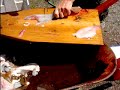 Filleting a Flounder Filleting a Flounder
