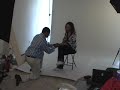 mike tricked me into thinking he was doing yet another photo shoot of me, but with video this time too.  he caught me completely off guard, but of course i said yes :)