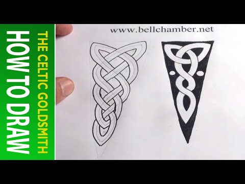 how to draw celtic designs