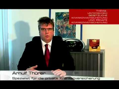 Krankenversicherung - Gesetzliche Krankenkasse oder private Krankenversicherung ? Was ist der Unterschied zwischen einer gesetzlichen Krankenversicherung und einer privaten Kranke...