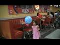 baby Stephanie enjoying the bby rania