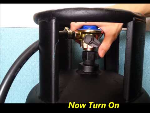 how to fit lpg gas regulator