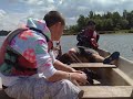 Floating on a boat Floating on a boat
