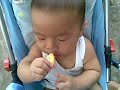 Mj eating biscuit.mp4