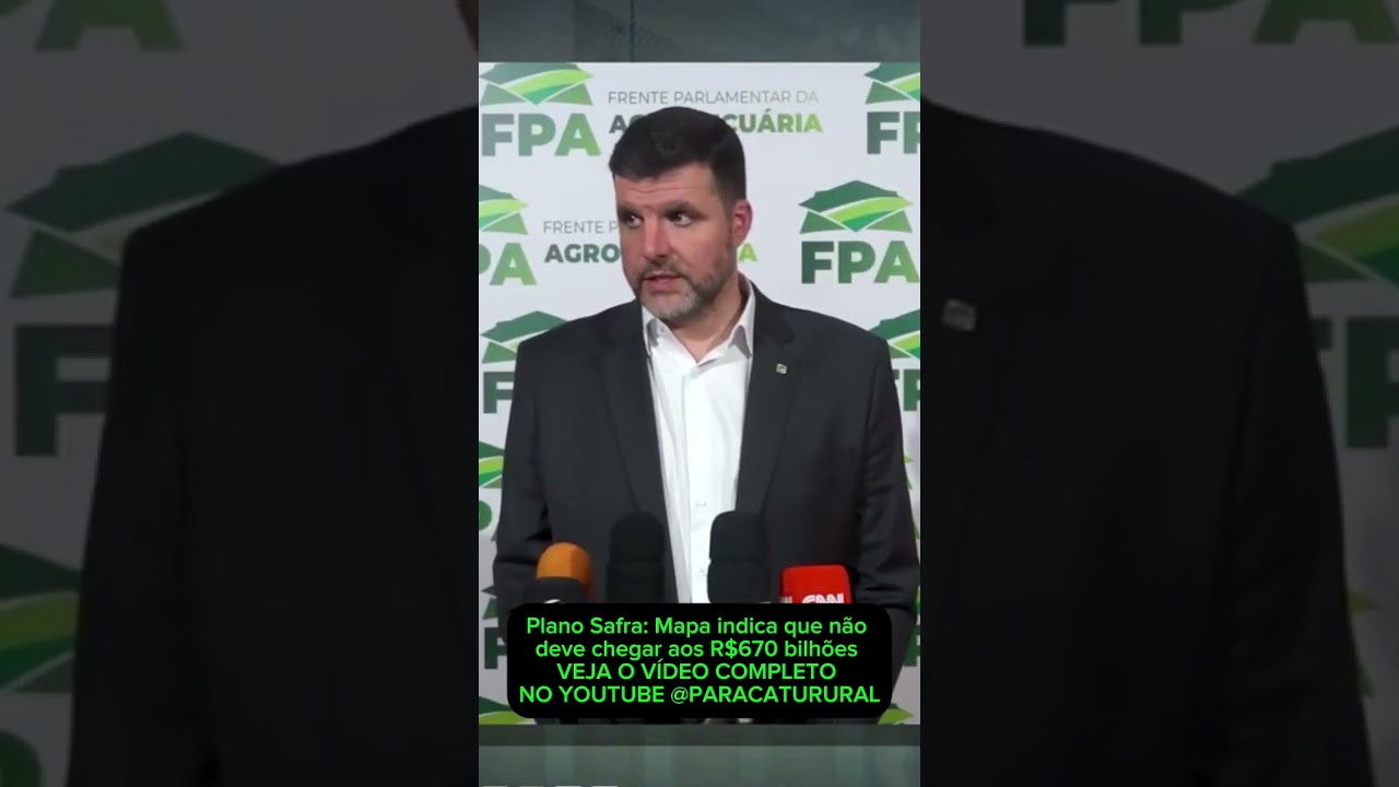 Plano Safra: Mapa indica que não deve chegar aos R$670 bilhões