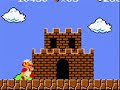 heres the first two worlds on super mario brothers deluxe.