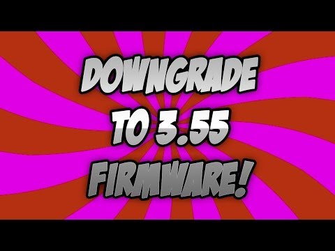 how to downgrade ps3