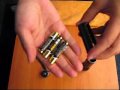 10-LED-5-UV-1-LASER-Flashlight-Grey