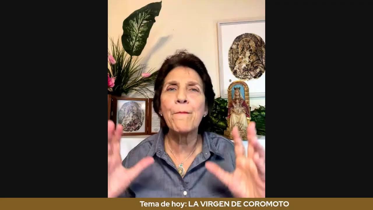 La Virgen de Coromoto en Inteligencia para la Paz con Maria Garcia de Fleury.