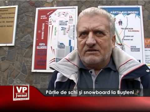 Pârtie de schi şi snowboard la Buşteni