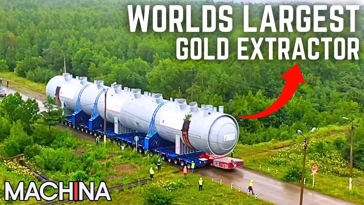 Moving The A Mega Gold Extractor From Belgium to Russia | Mega Transports | S3E01