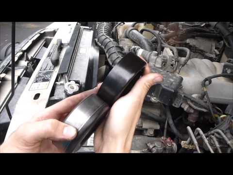 how to replace belt tensioner vs commodore
