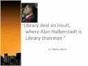 Alan Halberstadt Wrong choice for Windsor Ontario