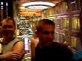 In an elevator on Freedom of the Seas