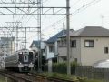 住ノ江方面に向け夕闇を駆�...