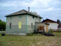 grannies yard in fort smith, nwt, canada