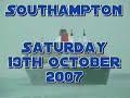queen mary 2   sea princess ships sound horns in southampton