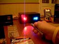 Test of Wicked Lasers Pulsar 125mW Laser