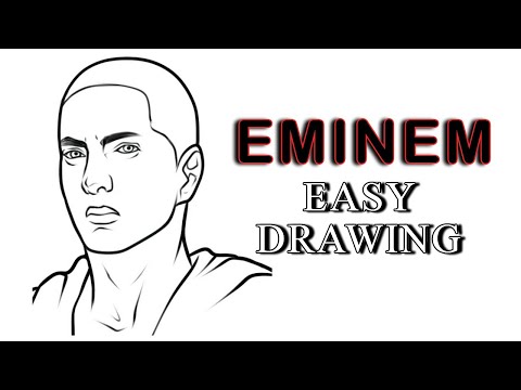 video-linktoworks-Eminem Drawing | How to Draw Eminem Sketch Art Easy...