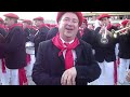Cuando el General ordena el Rompan Filas las compañías van abandonando la Plaza San Juan mientras la Tamborrada y la Banda interpretan la Fagina.