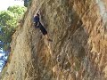 Rodellar climbing Toma Castanazo 7a+ Audry Armino Rodellar climbing Toma Castanazo 7a+ Audry Armino