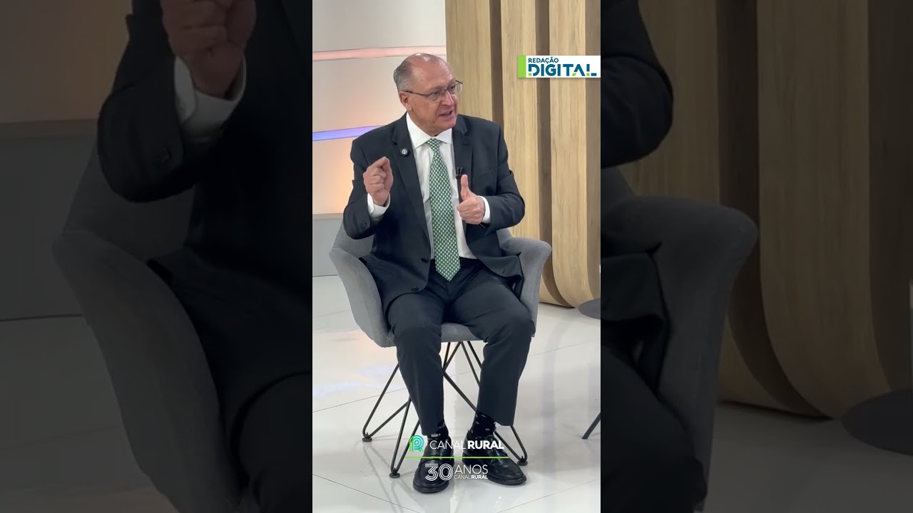 Alckmin destaca padrão sanitário do Brasil no mercado global