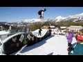 Stop #6 of Volcom Stone's Peanut Butter and Rail Jam Tour at Moonlight Basin, MT
