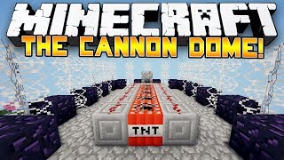 Minecraft Minigame Battle Dome! - THE CANNON DOME! - (Build Phase) - Part 1/2