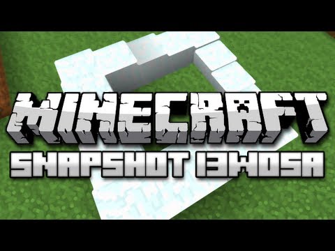 Minecraft: Snow Steps, Beacon Buffs, and More! (Snapshot 13w05a)